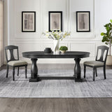 Wooden Frame Upholstered Dining Chairs set of 2,Mid Century Retro Chairs Comfor Kitchen Chairs for W2582P205329