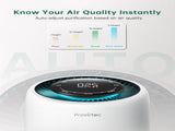 Air Purifier for Home Allergies and Pets Hair Smokers in Bedroom up to 1500 Ft, Pet Air Purifier 66959432