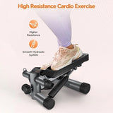 ZNTS Steppers for Exercise, Stair Stepper with Resistance Bands, Mini Stepper with 330LBS Loading 89983691