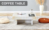 A modern and practical coffee table with imitation marble patterns, made MDF material. The fusion W1151119881