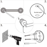 3 - Piece Bathroom Hardware Set 15433443