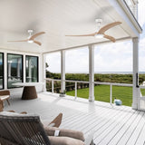 (Same SKU W1592P176976) 52" Ceiling Fan, Solid Wood Blades Ceiling Fan With Light with Remote W1592P268382