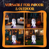 4ft Ghost 100LED Lighted Outdoor Halloween Decorations 20861555