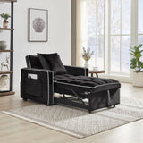 ZNTS Three-in-one sofa bed chair folding sofa bed adjustable back into a sofa recliner single bed adult W1359137373