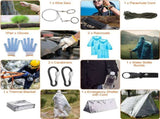 125 in 1 Survival Kits, Gifts Men, Professional Survival Gear Equipment Tools First Aid Supplies 95802270