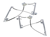 Front Left Right Window Regulator for Mercedes-Benz G500 G55 G63 AMG SUV 2002-2017 Silver 2Pcs 84000174