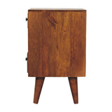 Artisan Furniture Solid Wood Mini Classic Multi Chestnut nightstand B182P280792