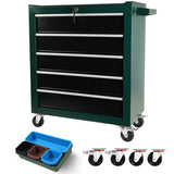 5-Drawers Rolling Tool,Tool Cabinet on Wheels with Keyed Locking System and Drawer Liners,Tool W1239132618