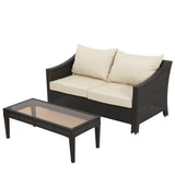 ANTIBES LOVESEAT & TABLE 57088.00SET