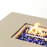48_inch Iron Fire Pit Table with Wood Grain W3131P277179