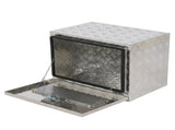 24" Aluminum Under Body Toolbox 5 Bar Tread Silver 25580335