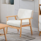 Bahamas 25" Beige Linen Fabric Chair B06178456