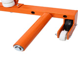 Heavy-Duty Adjustable Tire Wheel Dolly for Workshop, Garage, Orange 77627506
