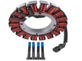 Cycle Electric Stator 3-Phase 50 Amp Fits for Harley-Davidson Touring Street Glide 2006-2016 11000340