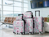 Luggage Sets New Model PC 5pcs, Hardside Lightweight Durable 20" 24" 28" Suitcases with 8" 14" 51344039
