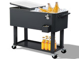 87.5*91*38.5cm 80QT Rectangular Plastic Box Iron Foot Tube Refrigeration and 29564569