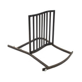 ZNTS Flat Tube Single Rocking Chair Bronze Color 36133929