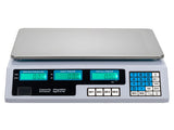 ACS-30 40kg/5g Digital Price Computing Scale for Vegetable US Plug Silver & White 01176944