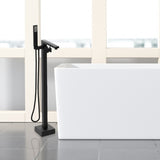 ZNTS Freestanding Bathtub Faucet with Hand Shower W1533125020