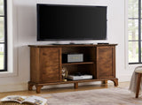 47.6" Sideboard Buffet Cabinet with Storage, Farmhouse Fluted Sideboard with 2 Sliding Doors & Solid W1801P457808