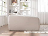 71" 2-in-1 Pull Out Foldable Loveseat Sofa Bed with Armrest & Backrest Pillows, Convertible Chenille W3118P388899