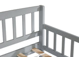 Twin-size Pine Wood Daybed with two Storage Drawers, Sofa Bed with Bed Platform of 10 Support W504P181786