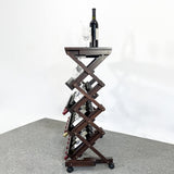 26 Bottles Freestanding wine rack,Wine Storage Rack, Freestanding Display Rack for Kitchen, Pantry, W2221P191954