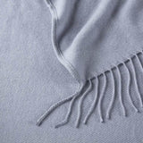 7 Piece Printed Seersucker Comforter Set with Throw Blanket Blue Full/Queen B03597121