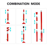 Power Hydraulic Ram Cylinder Jack Single-Acting Mini Jack, Porta Power Kit, Stroke for W1239P170233