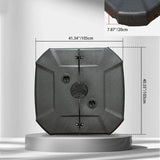 Patio Umbrella Base with Wheels, Water & Sand Filled Weighted Base for Most Cantilever Offset W1859P336106