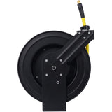 ZNTS Retractable Air Hose Reel, 1/2" Inch x 50' Ft Auto Rewind Hose-Reel, Heavy Duty Steel Air Hose Reel, W46566956