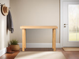 35.8 Inch Solid Wood Console Table for Entryway, Sofa Table Narrow Entryway Table for Hallway, 82393276