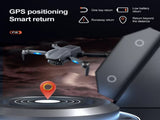 F12 Grey RC Drone GPS 5G WIFI 6K HD Wide Angle Dual Camera Smart Follow Quadcopter,Professional 78570101