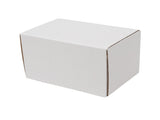 50 Corrugated Paper Boxes 6x4x4"White Outside and Yellow Inside 08347843