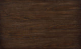 Contemporary Style Bedroom 1pc Nightstand of 2 Drawers Dark Brown Finish Wooden Furniture Modern B011P208530