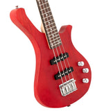 ZNTS GW101 36in Small Scale Electric Bass Guitar Suit With Mahogany Body SS 03924331