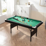 ZNTS pool table,billiard table,game table,indoor table,Children's Toys,table games W1936119466