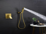 Shower system combo with hand shower, 16 inch shower head and tub spout 96940722