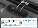Vertical pattern four-in-one universal wheel with handle trolley case 16in 20in 24in 28in ABS 28403216