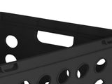 File Crate, Versatile Plastic Storage Bin with Through Handles, Fits Letter & Legal-sized Hanging 53341866