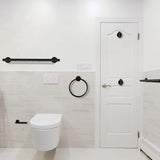 6 6 Piece Stainless Steel Bathroom Towel Rack Set Wall Mount 22987998