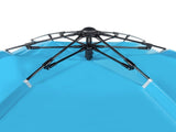 Fiberglass Pole Oxford Cloth Quick-Open Free Ride Beach Tent Blue 64866189