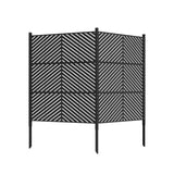 47 x 47 inch Outdoor Privacy Screen Fence Panels All-Weather No-Dig Fence Kit for Air Conditioner, W3077P276911