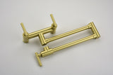 Pot Filler Faucets Both Hot Cold Water Wall Faucet Brass Faucets Kitchen Folding Kitchen Faucets W928110072