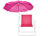 Folding Beach Chair with Umbrella Adults, Lightweight Porable Camping Chair with 265lbs Capacity 73014035