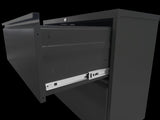 4 Drawer Lateral File Cabinet with Lock Tall Heavy-Duty Metal Filing Cabinet for Home Office, 96426243