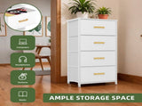 4 Drawers Dresser for , Fabric Storage Dresser, Organizer Unit for Living Room, Hallway, Closets 84260827