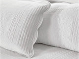 6 Piece Reversible Scalloped Edge Daybed Cover Set White Daybed B03597508