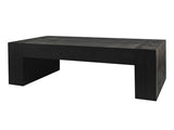 Living Room Wood, Versatile ,Black Wood Coffee,Modern Black Solid Wood Coffee W2729P199003