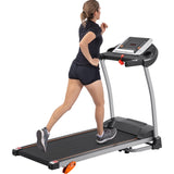 ZNTS Easy Folding Treadmill for Home Use, 2.5HP Electric Running, Jogging & Walking Machine with Device 52044482